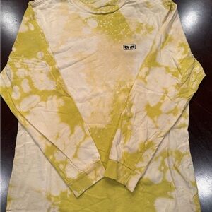 Obey Yellow Tie-Dye Crewneck